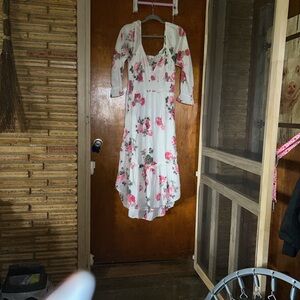 Floral Long Sleeve Dress